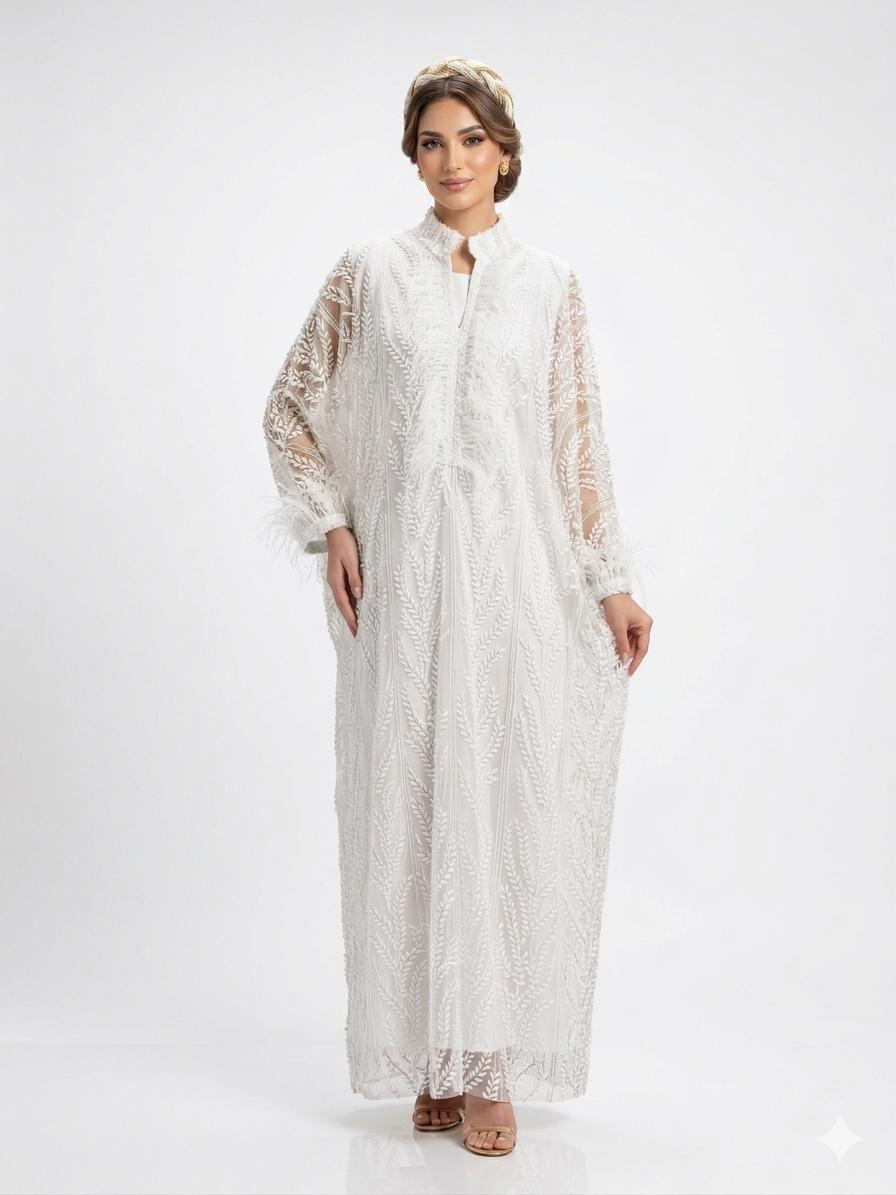Ivory Grace Kaftan