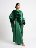 Emerald Bloom Kaftan