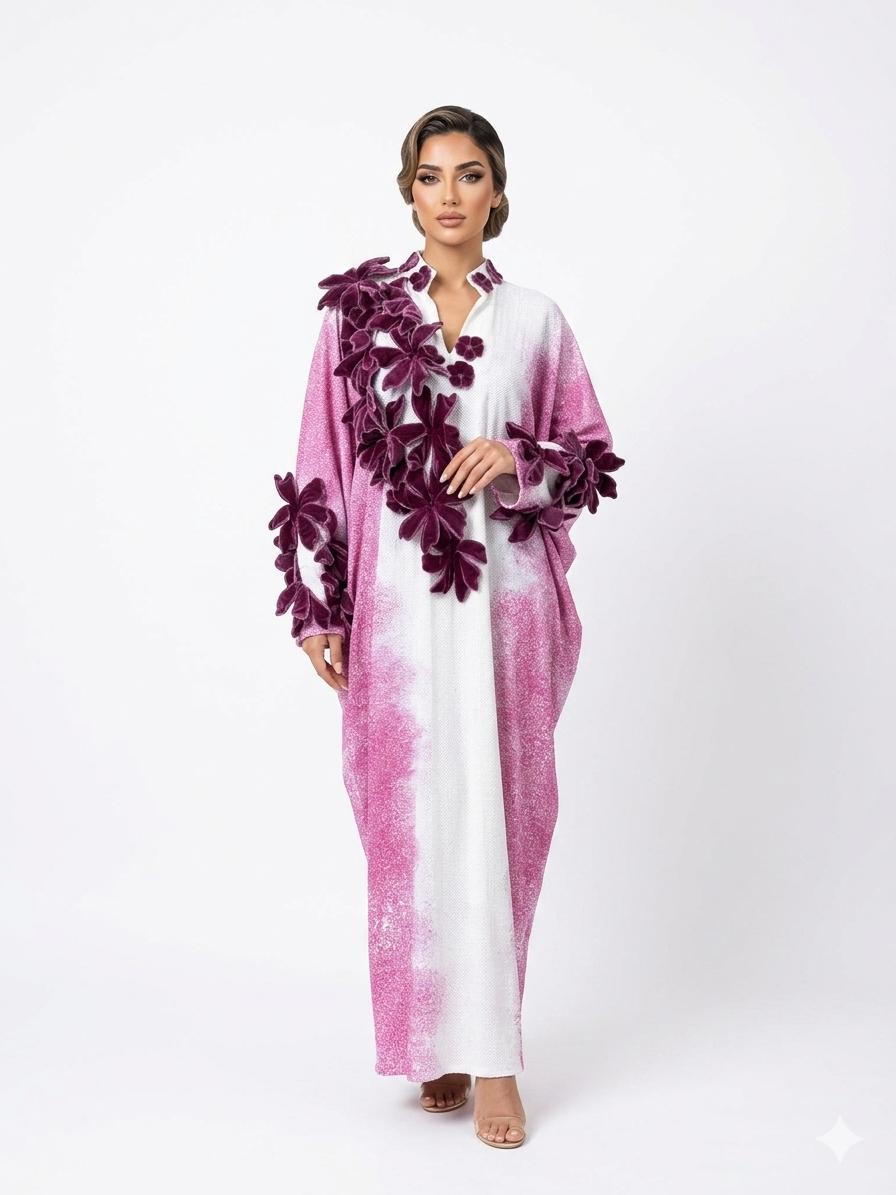 Blush Blossom Kaftan